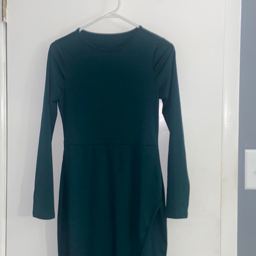 Contrast Lace Bodycon Dress